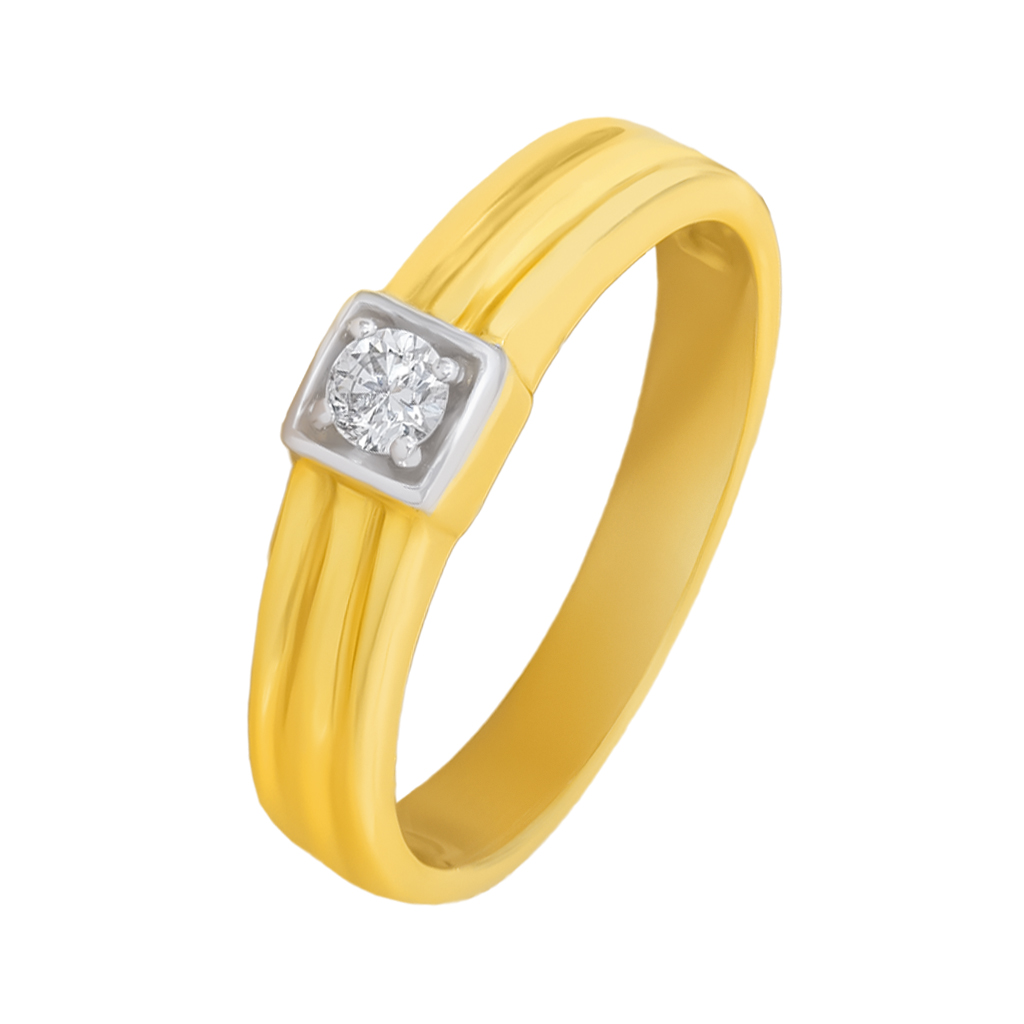 [LOCAL-RNG-2402-00728] စိန်တစ်ပွင့်လိုင်း၃လိုင်းပါ Couple လက်စွပ်