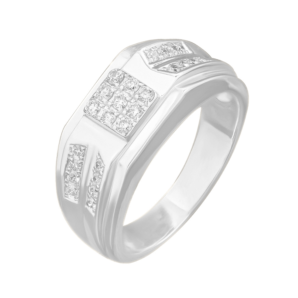 [LOCAL-RNG-2501-00963] စိန်9ပွင့်ကွင်းရိုးစိန်2တန်းပါလက်စွပ်