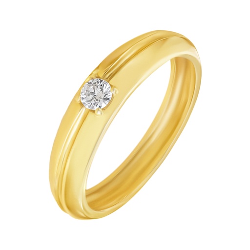 [LOCAL-RNG-2501-00940] စိန်တစ်ပွင့်အလယ်လိုင်းပါ Couple လက်စွပ်